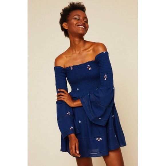 ❤️SOLD❤️FP Counting daisies embroidered dress - Picture 2 of 7